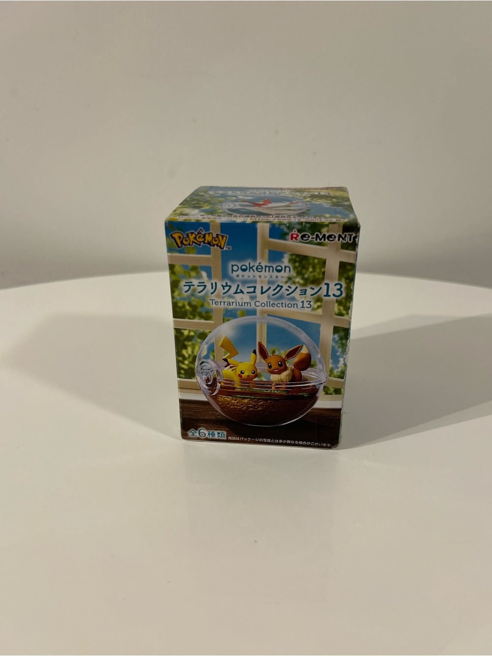 Pokemon Terrarium Collection 13 Blue Yellow Green Box
